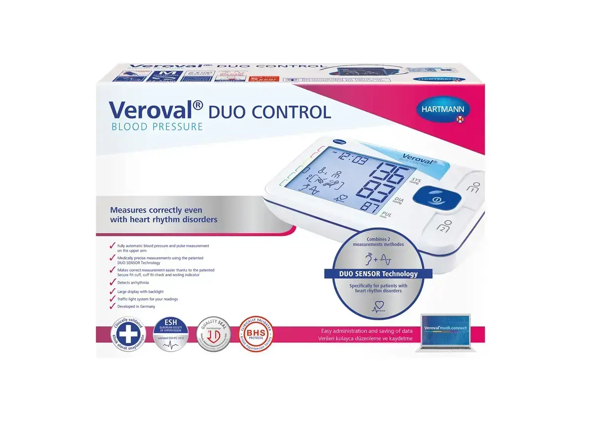 מד לחץ דם Veroval Dou Control - M